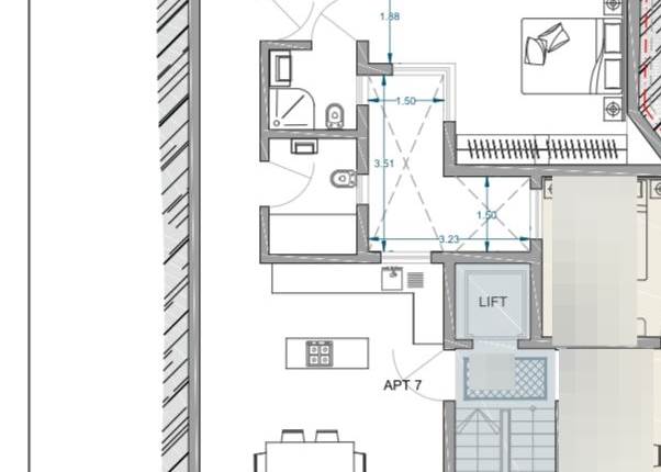 Tarxien - 3 Bedroom Apartment Shell Form + Optional Garage