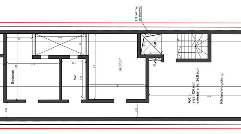 Gudja - 2nd Floor 3 Bedroom Apartment Highly Finished