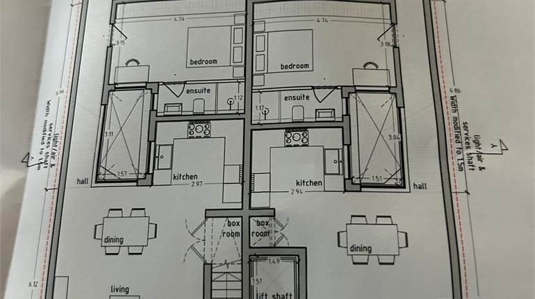 Birkirkara - 3rd Floor 3 Bedroom Apartment
