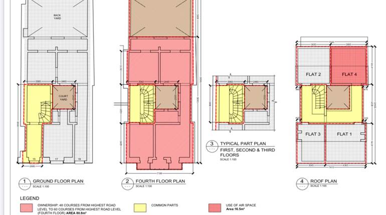 Floriana - 4th Floor 2 Bedroom Apartment + Roof